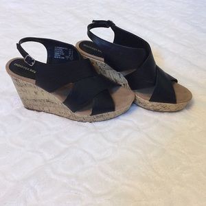 Black and Tan wedges